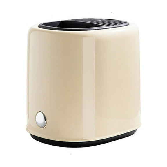 Utensil Holder Knife Block ABS Drainer Storage Box Spoon Fork Chopsticks Kitchen Organizer Creamy-White