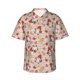 thumbnail image 1 of Balery Christmas Gnomes Santa Claus Camisas hawaianas de manga corta para hombre, camisas playeras de corte holgado, camisas de vacaciones con botones,XX-Large, 1 of 7