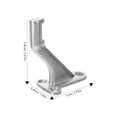 thumbnail image 3 of 2 Sets Stair Rail Bracket Stairway Handrail Staircase Bracket Handrail Brackets for Stairs, 3 of 8
