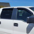 thumbnail image 2 of For 2004-08 Ford F150 Supercrew Cab Window Visor Rain Guard Wind Deflectors, 2 of 7