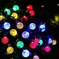 thumbnail image 6 of 2 Pack Solar String Lights Outdoor, 100LED 39FT Fairy Crystal Ball String Lights, 8 Modes Solar Powered Globe String Lights Waterproof for Garden, Patio, Yard, Fence, Party, Wedding, Christmas, 6 of 9