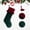 S_Army Green, variant on Ajhhao 19 Inches Velvet Christmas Stockings, Vintage Christmas Stockings, with Velvet Bow for Fireplaces, Classical Christmas Stocking, Traditional Christmas Stocking Decoration Burgundy 18.9 Inch