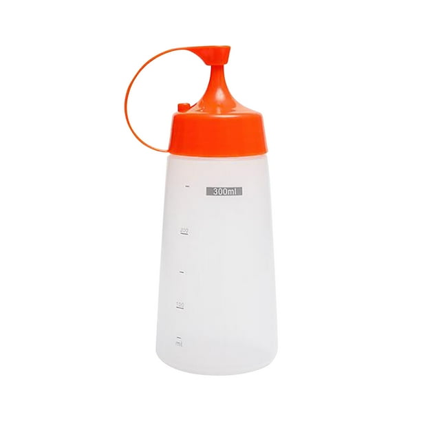 Xihbxyly Juego de Botellas Flexibles, Diseño Antifugas, Dosificación Precisa, Versátiles para Salsas, Aderezos, Jarabes, Aceite, Barbacoa, Cocina Casera y Manualidades. Paquete de 3, 16 Oz Cada Una.