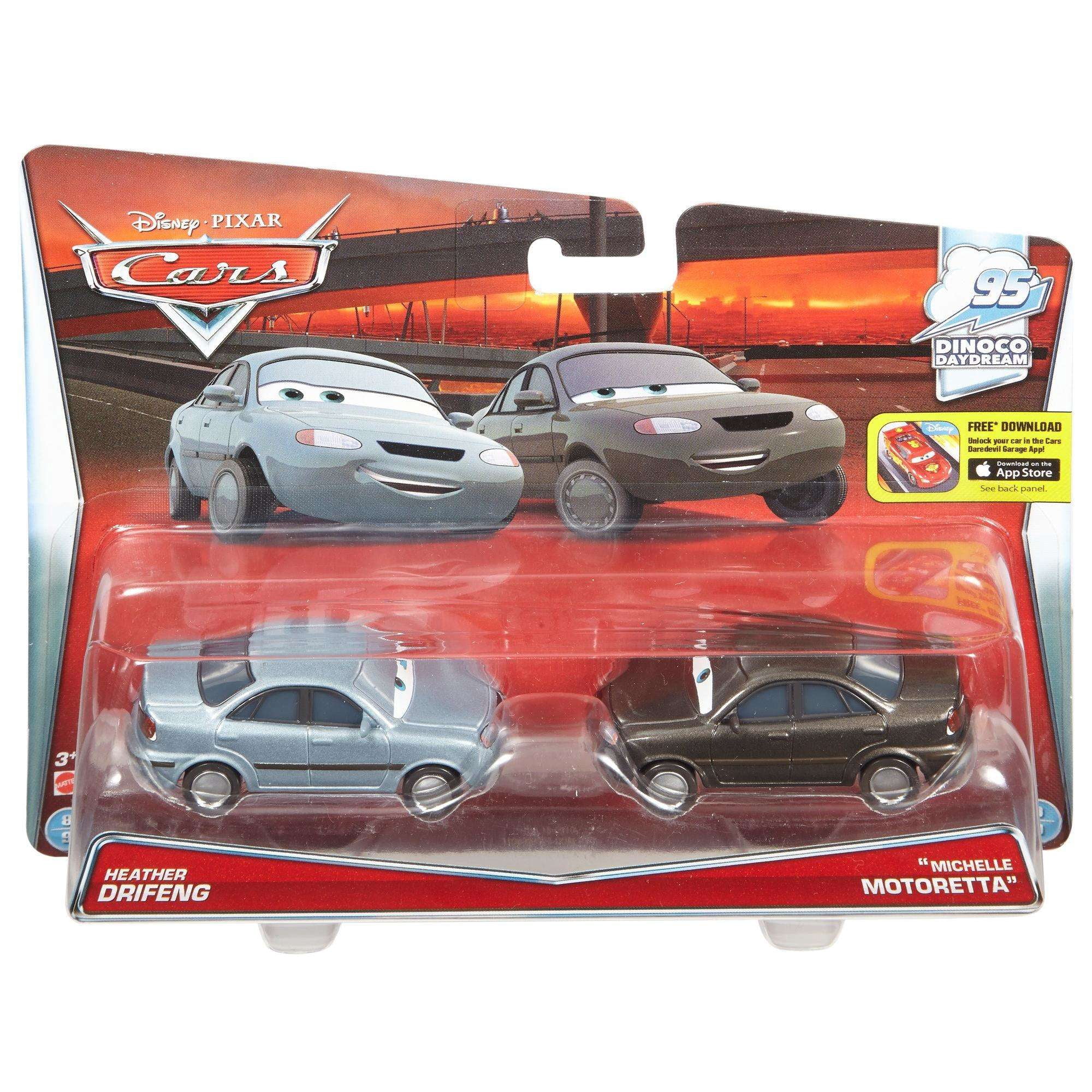Disney/Pixar Cars Heather Drifeng & "Michelle Motoretta" 2-Pack
