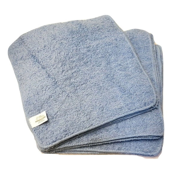 Soft Textiles Washcloths Towel 24 Pack Solid Color 100% Cotton Baby Face Towel Set 12"x12" Wholesale Lot