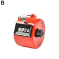 thumbnail image 4 of QHUDLV Clicker Counter,Metal Hand Tally Counter Clicker,Handheld Mechanical Counter Clicker,4 Digit Mechanical Palm Click Counter for Knitting People Lap Fishing for School Event Sports Office, 4 of 9