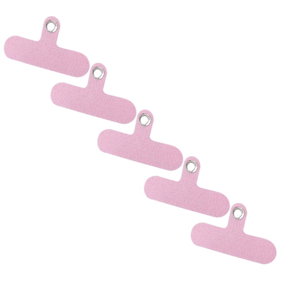 5 Pcs Phone Tether Tab, Phone Tether Tab Universal Anti-Scratch Lanyard Patch Without Adhesive Strap Replacement Part for Full Cell Phone Pad Cases