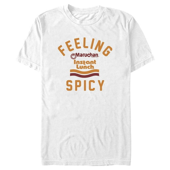 Men's Maruchan Feeling Spicy  Graphic Tee White Medium