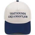 thumbnail image 3 of Breezora Embroidered Funny Saying Trucker Hat for Women Adjustable Mesh Back Baseball Cap Lightweight Breathable Casual Outdoor Fashion Hat, 3 of 3