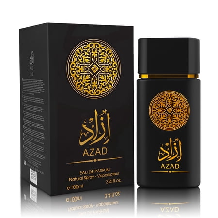 AFLUXE AZAD Cologne for Men Perfume for Men AmberVanilla Perfume ,3.4 fl oz Eau de Toilette