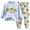 Blue, variant on Toddler Kids Baby Boys Clothing Set Print Long Sleeve Two Piece Set Casual Leisure Winter Fall Outfits Set Size 18-24 Months Blue
