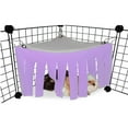 thumbnail image 3 of shenmeida Guinea Pig Tassel Hideout Small Animal Corner Fleece Hideaway Cute Ferret Hammock and Sleeping Bed for Ferrets Chinchillas Small Pets, 3 of 5