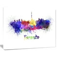 thumbnail image 1 of Design Art Toronto Skyline Canvas Print, 1 of 3