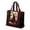 a6, variant on Halloween Tote Bag, Women Quilted Shoulder Bag with Pumpkin Ghost Witch Pattern, Stylish Fall Handbag Large Reusable Canvas Tote for Shopping, Work, Travel and Holiday Accessories