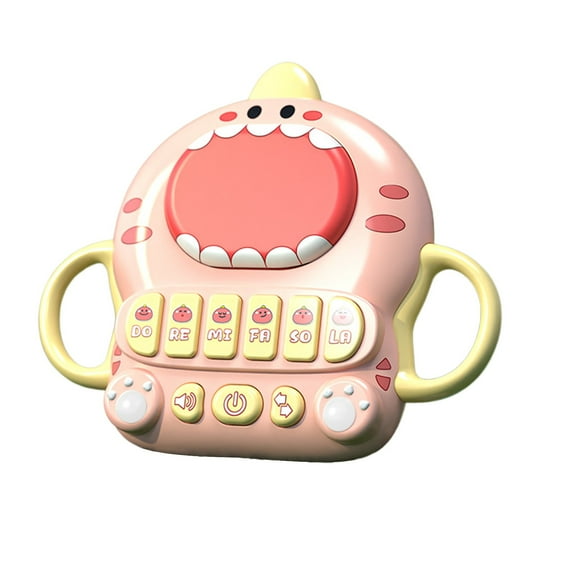 FastXams Baby Musical Toys – Learning Educational Interactive Dinosaur Piano Keyboard Drum Set for 6 9 12 18 Month, Educational Learning Toys for Boys Girls, Birthday Gift 1 2 3 4 Year Old