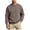 Dark Gray, variant on Fall Sweatshirts for Men Drop Shoulder Casual Fleece Pullover Classic Loose Long Sleeve Tops Cozy Athletic Sweatshirt
