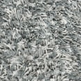 thumbnail image 3 of SAFAVIEH Rio Kynaston Solid Polyester Shag Area Rug, Grey/Ivory, 3' x 5', 3 of 4
