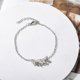 thumbnail image 5 of Sonducket Anklets Stylish Silver Alloy Leaf Foot Trendy Chains Gifts Valentines Day Jewelry Bracelets Universal for Women Teen Girls Type3 NO3, 5 of 6