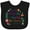AB-Black, variant on Inktastic She is Fierce Funny Shakespeare Quote Girls Baby Bib