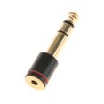 thumbnail image 4 of Adaptador de sonido para Auriculares Estéreo de 6,5 Mm a 3,5 Mm Conector Chapado en Oro para Amplificador, Audio, Mezclador, Micrófono Yotijar Conector de adaptador de audio, 4 of 4