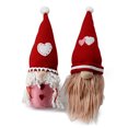 thumbnail image 1 of Compra mínima de 10 piezas Muñeca enana de amor del día de San Valentín Gorro de lana Muñeca elfa masculina sin rostro 2 piezas [Rosa + Rojo] Anggrek Otros, 1 of 7