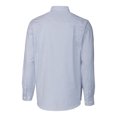 thumbnail image 3 of Men's Cutter & Buck  Blue Tulsa Drillers Big & Tall Oxford Stretch Stripe Long Sleeve Button-Down Dress Shirt, 3 of 3