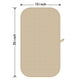 thumbnail image 3 of Toallas de gimnasio HOMEXCEL de microfibra ultrasuaves, 40 x 60 cm, paquete de 4 unidades, color beige, 3 of 8