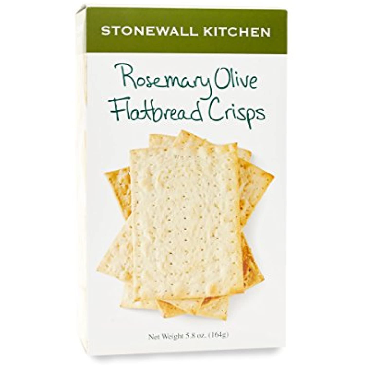 Stonewall Kitchen Rosemary Olive Flatbread Crisp, 5.8 Ounce