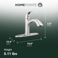 thumbnail image 3 of Homewerks Worldwide Llc-Import HP NI Pull Kitc Faucet 3 Pack, 3 of 7