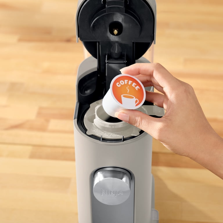 Ninja PB041ST Coffee Maker, K-Cup & Grounds Compatible, 56-oz