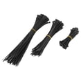 thumbnail image 4 of Bridas de cable eléctrico con cremallera bridas de nailon autoblocantes resistentes a los rayos UV dureza de 300 piezas con 3 tamaños diferentes para la organización de cables ANGGREK Otros, 4 of 8