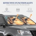 thumbnail image 4 of Saiise Voile Dansant Dauphin pour Voiture Pliable Pare-Soleil (Lot de 2) Offre Protection Solaire avec un Design Pliable Facile pour Pare-Brise Pratique-Grand, 4 of 6