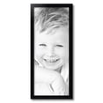 thumbnail image 2 of ArtToFrames 11" x 27" Satin Black Picture Frame, 11x27 inch Black Wood Poster Frame (WOM-1451), 2 of 8