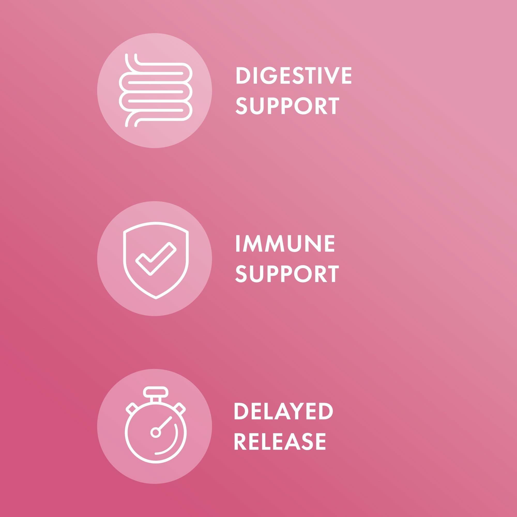Dr. Mercola Complete Probiotics for Women - Supports Gut, Vaginal & Immune Health - Contains Lactobacillus Strains - Non-GMO, Gluten-Free & Soy-Free - 30 Capsules (30 Servings)