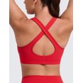 thumbnail image 2 of CRZ YOGA Butterlift Deep V Neck Sports Bras For Women, 2 of 6