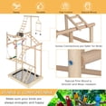 thumbnail image 3 of Soporte para Pájaros Ibnotuiy Juego de Madera 4 Capas, 3 of 6