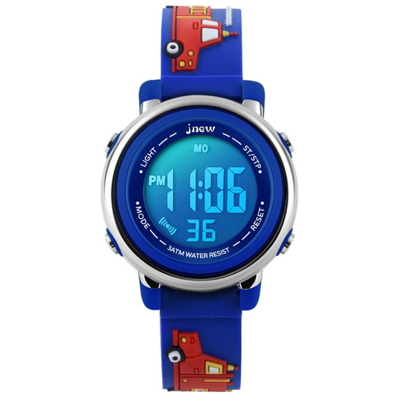 Kids Watches 3D Cartoon Wristwatch for Boys Digital Waterproof Wristwatch Birthday Gift for Kids