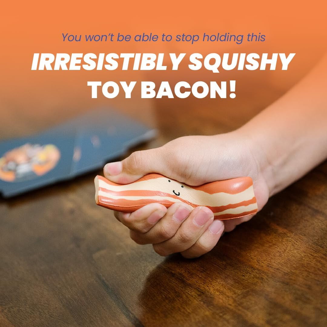 Steal The Bacon by Taco Cat Games, a Fun Family Card Game for Kids and Adults Ages 8+