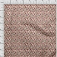 thumbnail image 4 of oneOone Silk Tabby Rose Brown Fabric Floral Quilting Supplies Print Sewing Fabric By The Yard 42 Inch Wide, 4 of 4