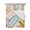 Pink, Orange, Teal, Tan, variant on Quilts Twin-XL Size Bedding Set, Coastal Beach Lightweight Quilted Comforter, Summer Tropical Plants Ocean Sea Waves Blue Soft Bedspread Coverlet with Pillow Covers for All Season, 68" x 98"