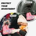 thumbnail image 3 of Goofa Paisley2 Pattern Car Back Seat Protector for Kids (2 Pack) ,Anti-kick Storage Mat for Car Seats,Shields from Footprints, 3 of 6