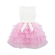 thumbnail image 3 of Vestido de Niña Cumpleaños Princess Vestido con Volantes Pastel Estampado de Globos 10, 3 of 7