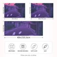 thumbnail image 2 of Yayeee Pillowcase Standard Size Set of 2 Satin Wrinkle Resistant Pillow Case, White Cat Walking, 2 of 7