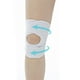 thumbnail image 2 of Rodillera de , correa de compresión para rótula, protector de banda antideslizante, funda transpirable para , caminar, tendón, trabajo , L, Blanco Sunnimix Rodilla, 2 of 8