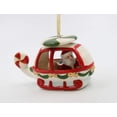 thumbnail image 4 of Fine Ceramic Santa Flying Helicopter Christmas Tree Ornament, 5-1/2", 4 of 4