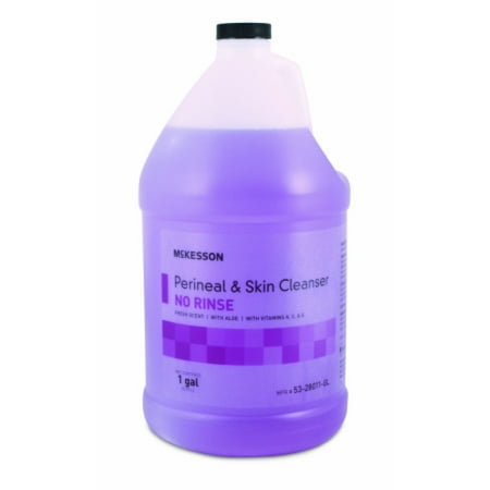 Total Perineal Care - McKesson Rinse-Free Perineal Wash 53-28011-GL 1 Gallon 1 Each, Fresh Scent