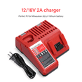 thumbnail image 1 of Batería Rápida de Repuesto Charger para Batería de Iones de Litio de 12V y 18V 48-59-1812 48-11-2420 48-11-1815 48-11-1840 48-11-1841 Baterías para Herramientas Eléctricas 48-11-1850, 1 of 7