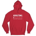 thumbnail image 5 of Adulting Would Not Recommend Sweatshirt Funny Adult Life is Hard Review Humor Parenting 18th Birthday Gen X Hoodie, 5 of 7