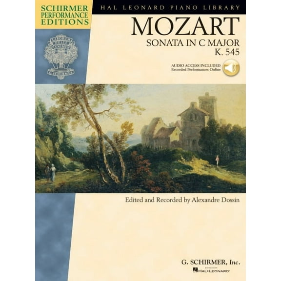Piano Sonata in C Major, K.545 - Schirmer Performance Editions Book with Online Audio (Paperback)