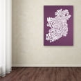thumbnail image 3 of Trademark Art 'MULBERRY-Ireland Text Map' Canvas Art by Michael Tompsett, 3 of 3